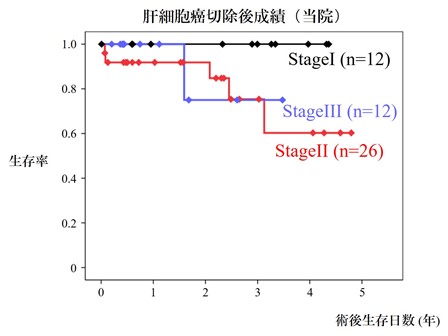 肝細胞癌切除後成績